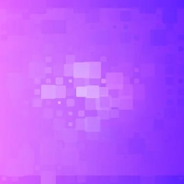 Blue purple gradient glowing rounded tiles background Illustrazione stock