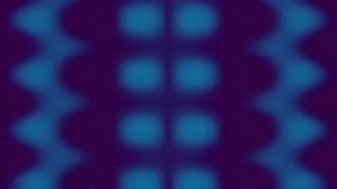 Blue Purple Symmetrical Abstract Pattern With Soft Morphing Motion 스톡 동영상 342945168