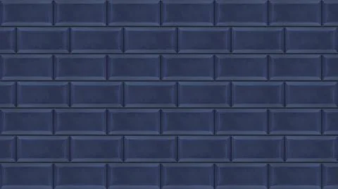 Blue quadrangular abstract background, motion graphics. Animation. Building of Stock Illustration