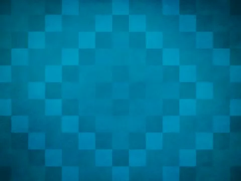 A Blue Quilt Pattern Background which is Perfect for Slide Show Presentation Stock Illustration