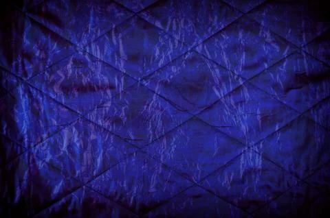 Blue quilted texture abstract Stock Photos