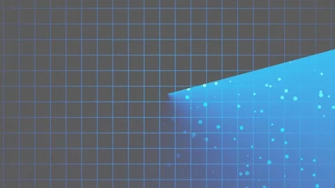 Blue radar animation Stock Footage 288119226
