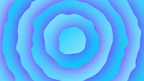 Blue Radial Gradient Abstract Background 25 Video stock 201311022