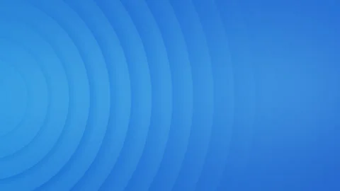Blue radial gradient background with soft concentric waves 스톡 동영상 330148937