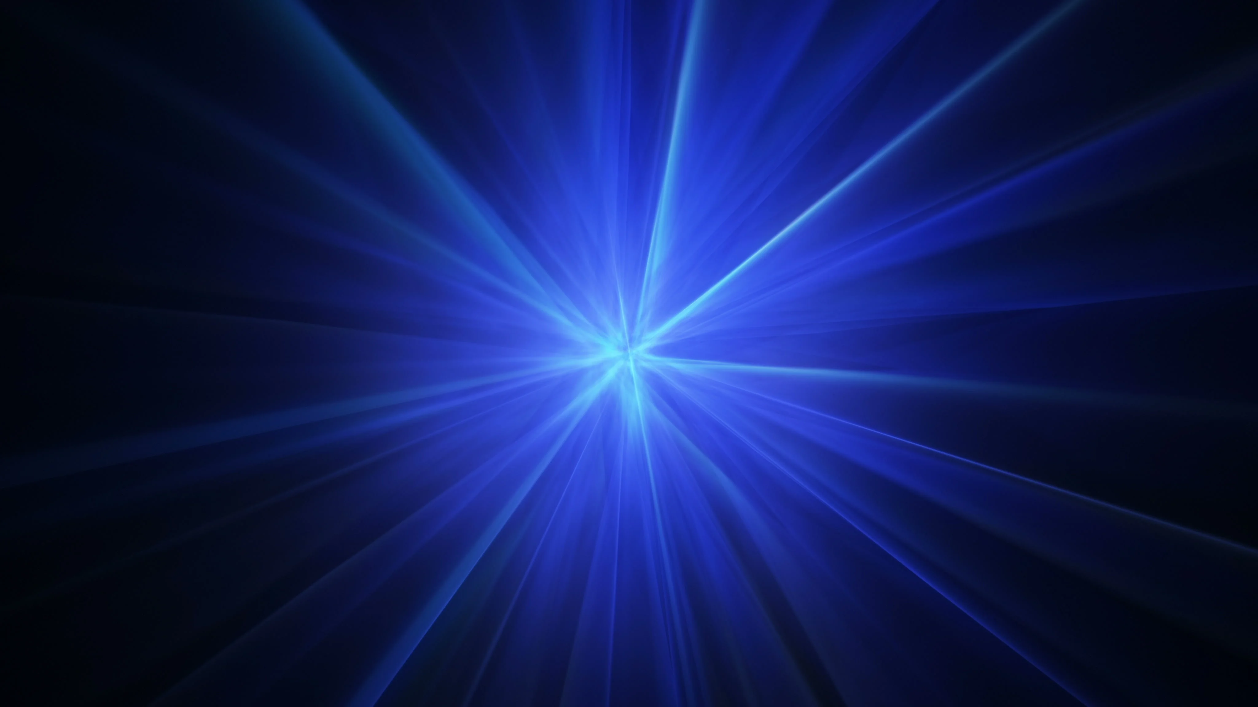 Blue radial light rays abstract seamless, Stock Video