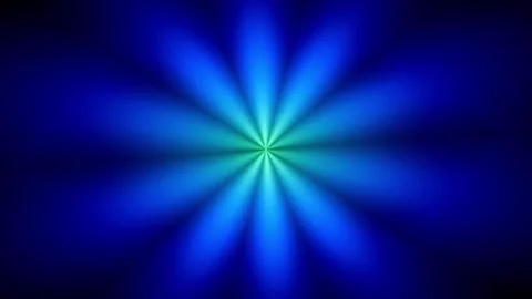 Blue Radiating Starburst Glow Stock Footage 340297316
