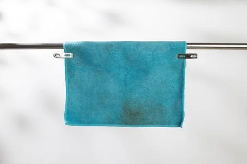 Blue rag Foto stock