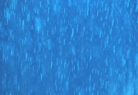 Blue rain Foto stock
