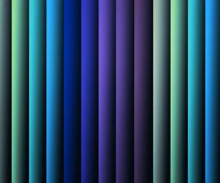 Blue rainbow backdrop Stock Illustration