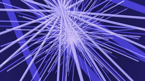 Blue Random Lines Zoom Video stock 100506863