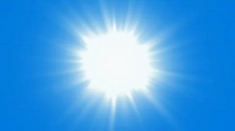Blue ray light,shine sunlight. Stock Footage 797751