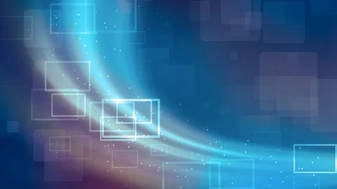 Blue Rays and Rectangles Stock Footage 92335613