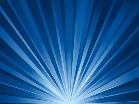 Background blue rays Royalty Free Vector Image