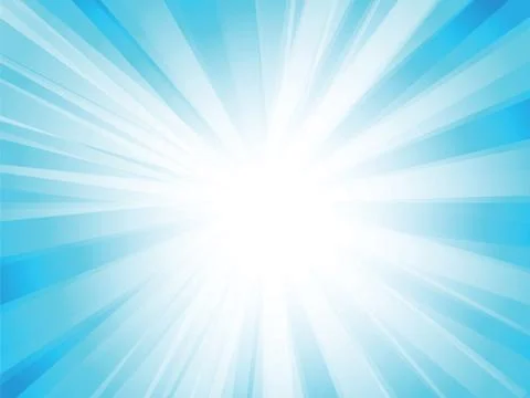 Blue rays background Stock Illustration