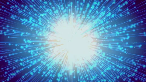 Blue rays Stock Footage 49660525