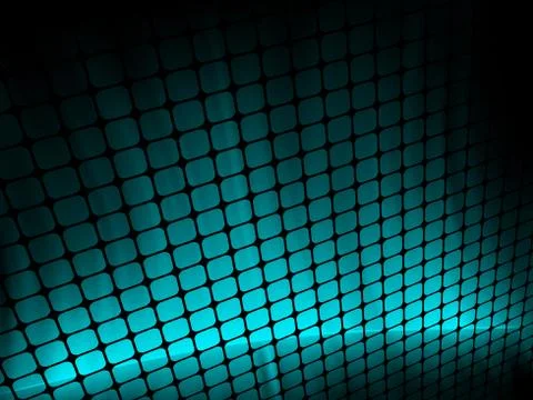 Blue rays light 3D mosaic. EPS 8 Stock Illustration