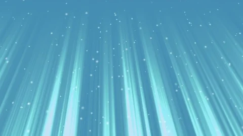 Blue Rays of Light and Sparkling Particles 動画素材 91194266
