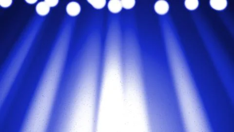 Blue Rays Light Background Stock Illustration