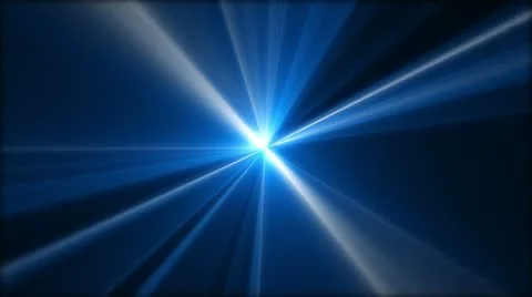 Blue Rays. Loop Stock-Footage 11059813