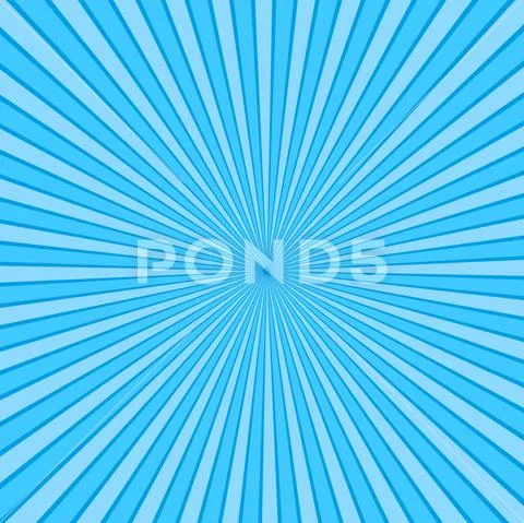 Blue rays pop art background. retro comic style vector illustration ...