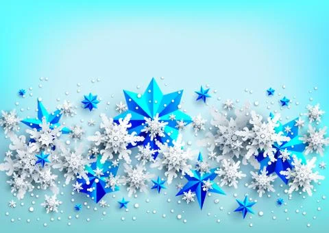 Blue Realistic card Stock Illustration