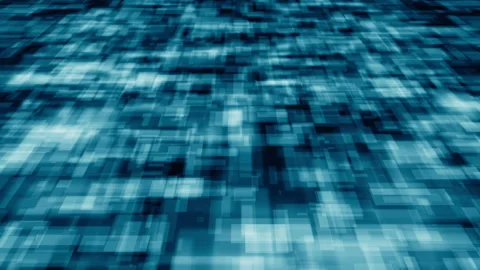Blue rectangle technology abstract background concept Stock Footage 169399659