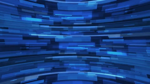 Blue Rectangles And Lines Stock Footage 196187396