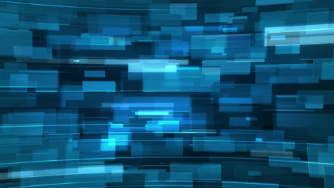 Blue Rectangles Loop Stock Footage 167353470
