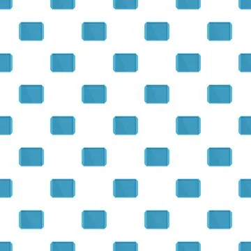 Blue rectangular elements forming seamless pattern background Stock Illustration