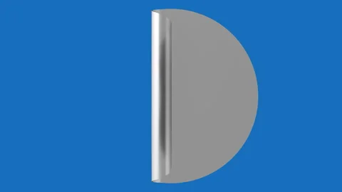 Blue rectangular shaped sticker curled from the corner Video stock 261169266