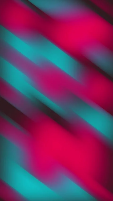 Blue Red Abstract Gradient Teal Blurred Lines Smooth Organic Flows Vertical 스톡 동영상 310348821