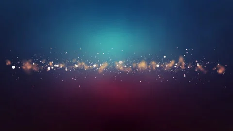 Blue Red bokeh particles glitter awards dust gradient abstract background. Stock Footage 258316749