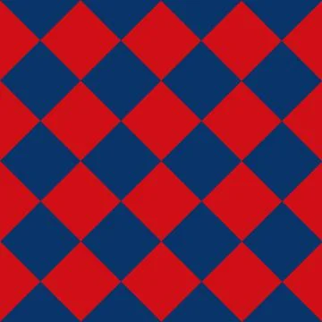 Blue Red Chess Board Diamond Background Illustrazione stock