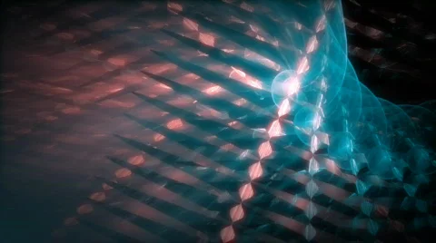 Blue red flashing looping background a2215 L Stock Footage 606316