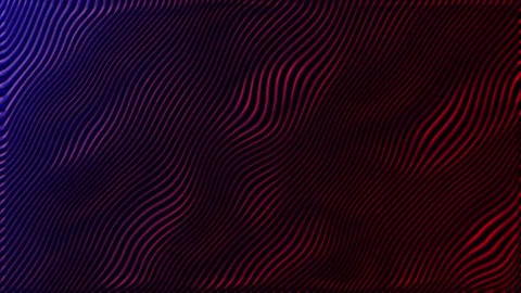 Blue Red Gradient Wave Background Motion Loop Abstract Stock Footage 345308622