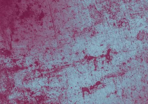 Blue red grunge texture. Overlay old material. Ancient stains print. Dirty Stock Illustration
