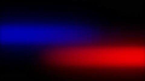 Blue-red horizontal flashing lights on black background. Stock Footage 237435979