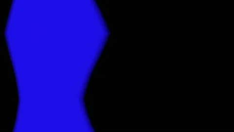 Blue-Red Interlace-styled, Isolated Fast Fractal Noise Effect Видео 152784606