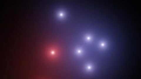 Blue red seamless loop lights motion travel background Stock Footage 324197458