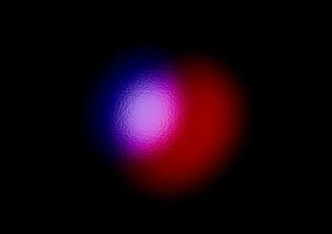 Blue red white foil texture Stock Illustration