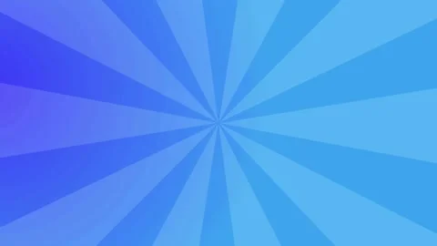 Blue Retro Sunburst Rotating Background - HD Video Stock Footage 339247925