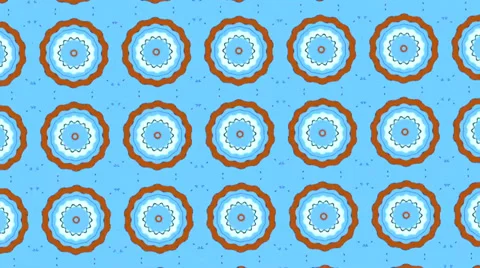 Blue retro wall Stock Footage 37679806