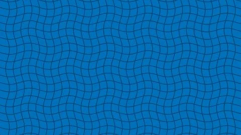 Blue Retro Wavy Grid Geometric Abstract Background Ilustración de archivo