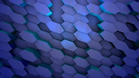 Blue  rhombus 動画素材 125204627