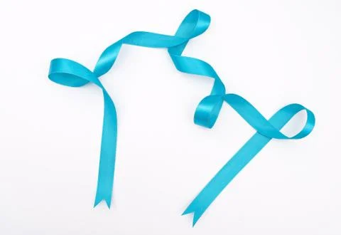 Blue ribbon Stock Photos