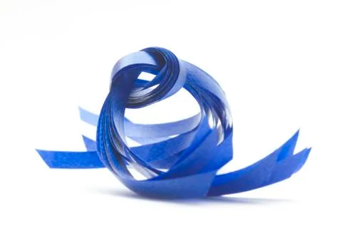 Blue ribbon Stock Photos