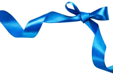 Blue ribbon Stock Photos