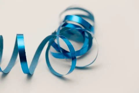 Blue Ribbon String Stock Photos