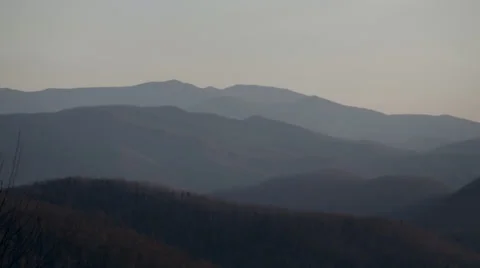 Blue Ridge Mountains Stock Footage 37927250