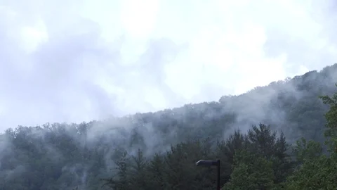 Blue Ridge Mountains Stock Footage 123909066